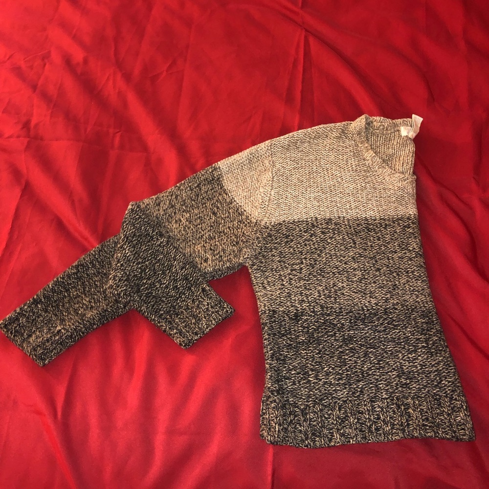 Slightly cropped comfy sweater